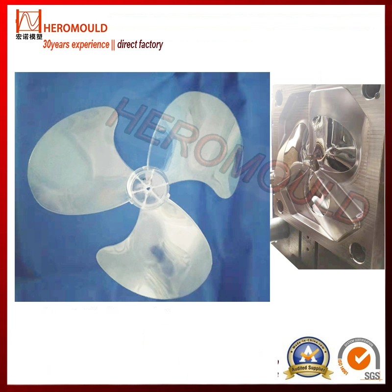 Plastic Injection Mould Fan Blade Fan Impeller Fan Parts Mould Heromould