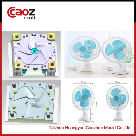 Plastic Electrical Fan Blade Injection Mould From Caozhen (CZ