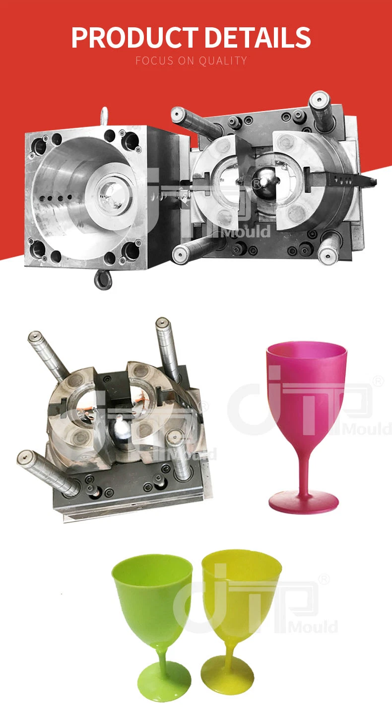 Professional Injection Commodity Plastic Wine Cup Mould